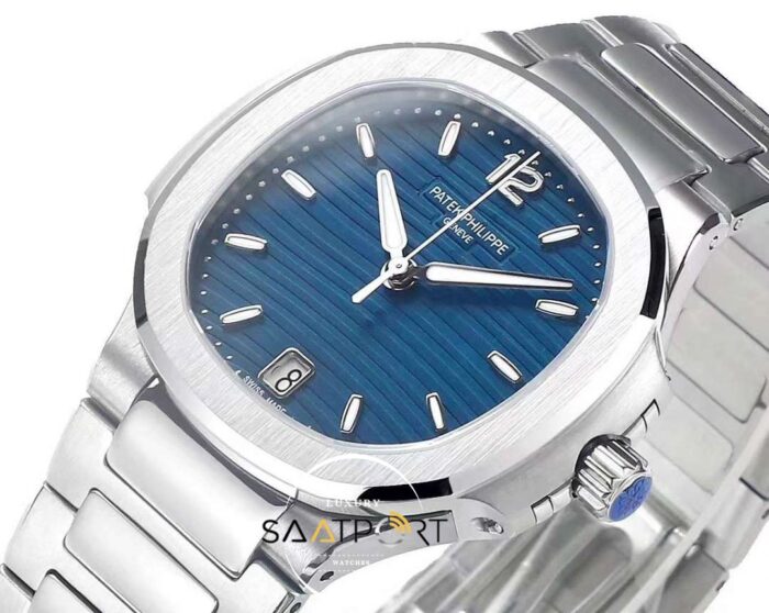 Patek Philippe Nautilus 7118 Mavi Kadran 316F Çelik 35mm Eta