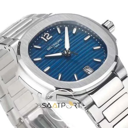 Patek Philippe Nautilus 7118 Mavi Kadran 316F Çelik 35mm Eta