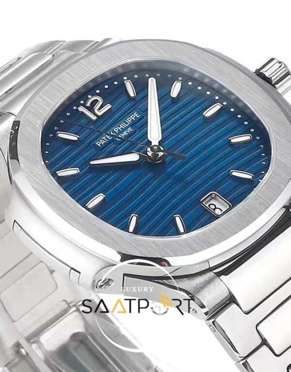 Patek Philippe Nautilus 7118 Mavi Kadran 316F Çelik 35mm Eta