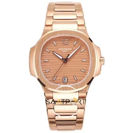 Patek Philippe Nautilus 7118 Pembe Kadran 35mm Rose Kasa Eta