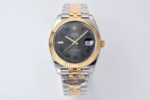 Rolex Datejust 41mm Grey Roman Wimbledon Dial 126333 Super Clone Eta