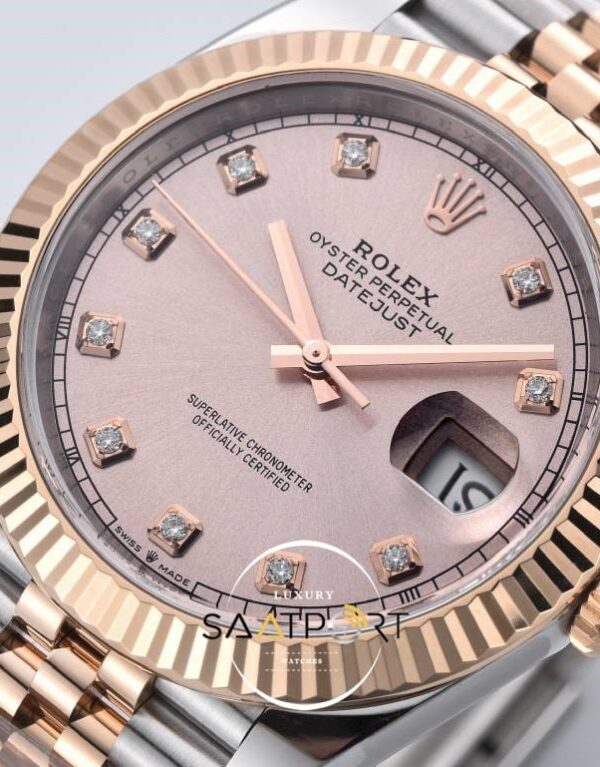 Rolex Datejust 41mm Pink 126331 Super Clon Eta