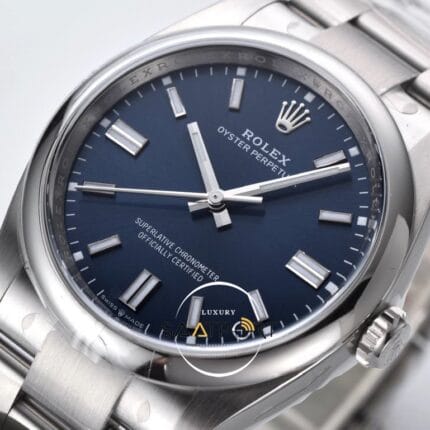 Rolex Oyster Perpetual 41mm Mavi Kadran Super Clone Eta v2 (2)