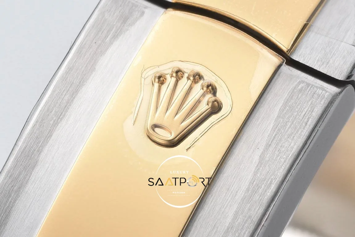 Rolex datejust 41mm Gold Dial 126333 super clone eta (4)