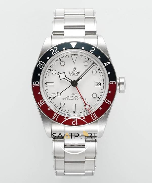 Tudor M79830RB Black Bay GMT Pepsi Çelik Kasa Oyster Kordon MT5652 Super Clone Eta