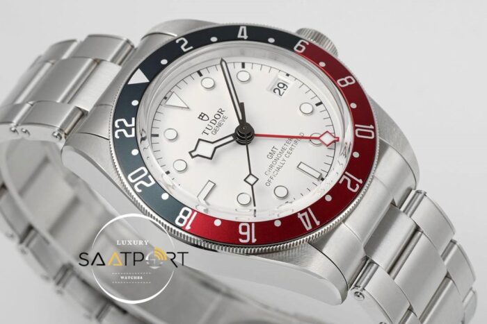 Tudor M79830RB Black Bay GMT Pepsi Titanyum Kasa Oyster Kordon MT5652 Super Clone Eta