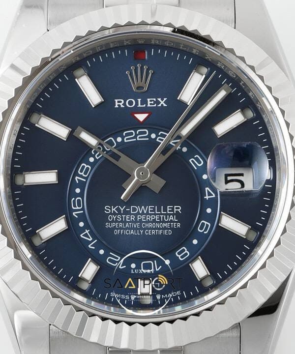 Rolex Sky Dweller 42 mm Mavi Kadran Jübile 336934 Super Clone Eta (3)