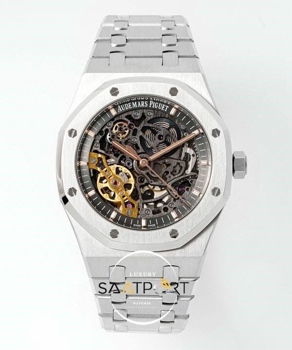 Audemars Piguet 15407 İskelet Çelik Kasa 41mm ZF Super Clone ETA