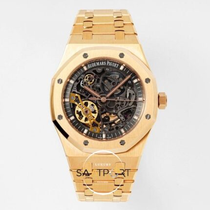 Audemars Piguet 15407 İskelet Rose Kasa 41mm ZF Super Clone ETA