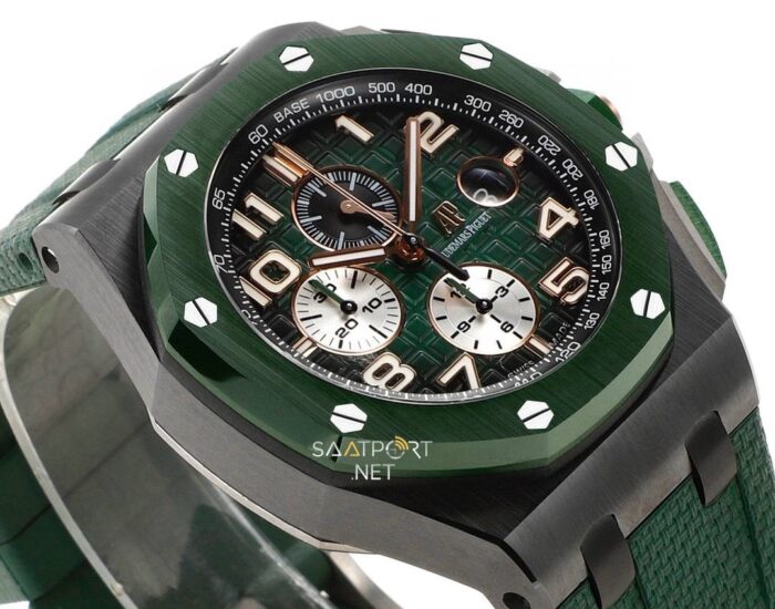 Audemars Piguet Offshore Chrono 26405CE.00.A030CA.01 Green Super Clone Eta