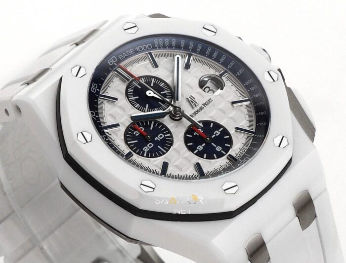 Audemars Piguet Royal Oak Offshore Seramik Beyaz Super clone ETA