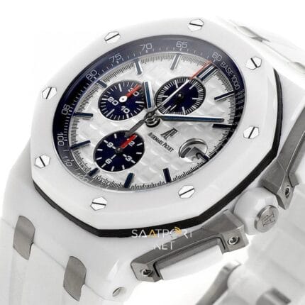 Audemars Piguet Royal Oak Offshore Seramik Beyaz Super clone ETA