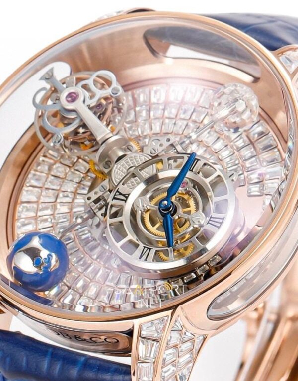 Jacob & Co Astronomia Solar Constellations Planets Rose Gold 42mm (3)