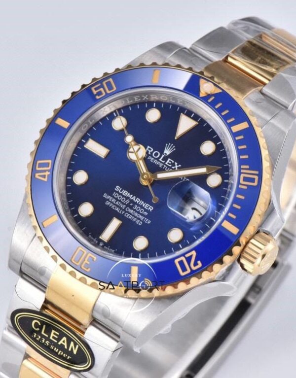 Rolex Submarıner 116613LB Mavi Kadran Super Clone Eta Clean factory