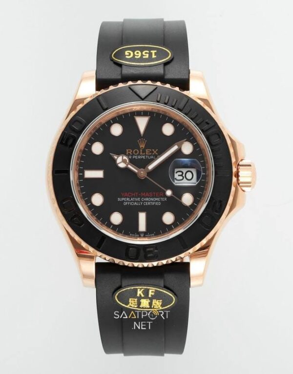 Rolex Yacht-Master 40mm Silikon Kordon Super Clone Eta 116655