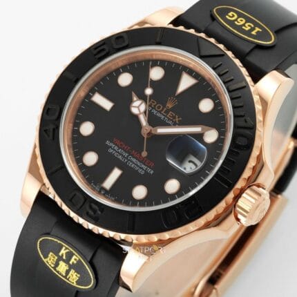 Rolex Yacht-Master 40mm Silikon Kordon Super Clone Eta 116655