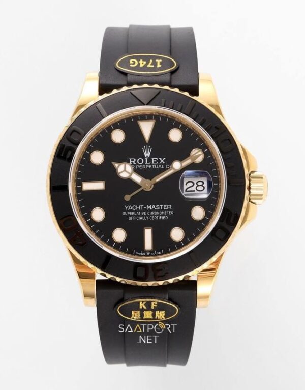 Rolex Yacht-Master 42mm Silikon Kordon Super Clone Eta 226658