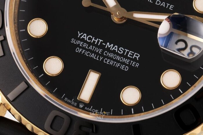 Rolex Yacht-Master 42mm Silikon Kordon Super Clone Eta 226658