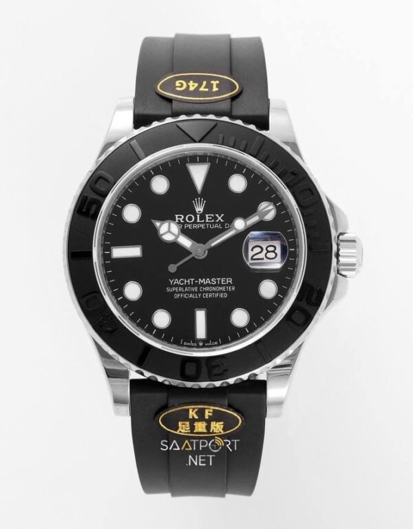 Rolex Yacht-Master 42mm Silikon Kordon Super Clone Eta KF factory