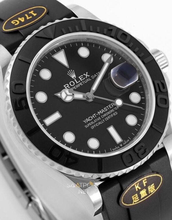 Rolex Yacht-Master 42mm Silikon Kordon Super Clone Eta KF factory 226659