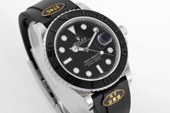 Rolex Yacht-Master 42mm Silikon Kordon Super Clone Eta KF factory 226659