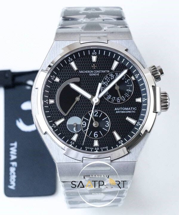 Vacheron Constantin Overseas Dual Time Black Super Clone Eta