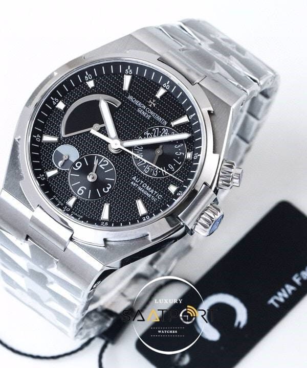Vacheron Constantin Overseas Dual Time Black Super Clone Eta