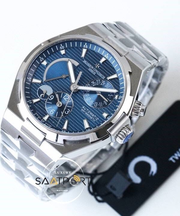 Vacheron Constantin Overseas Dual Time Blue Super Clone Eta