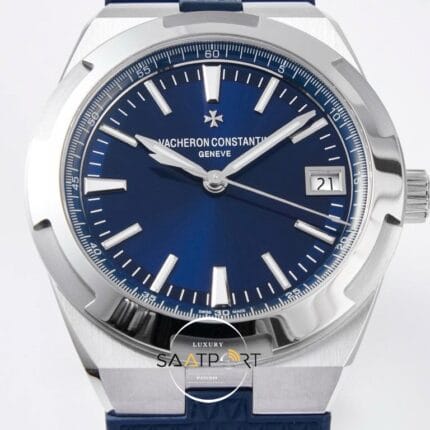 Vacheron Constantin Overseas Dual Time Mavi Silikon Kordon Super Clone Eta (2)