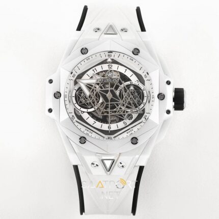 Hublot Big Bang Sang White II HUB1240 İskelet Kadran Super Clone ETA