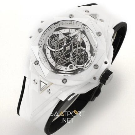Hublot Big Bang Sang White II HUB1240 İskelet Kadran Super Clone ETA