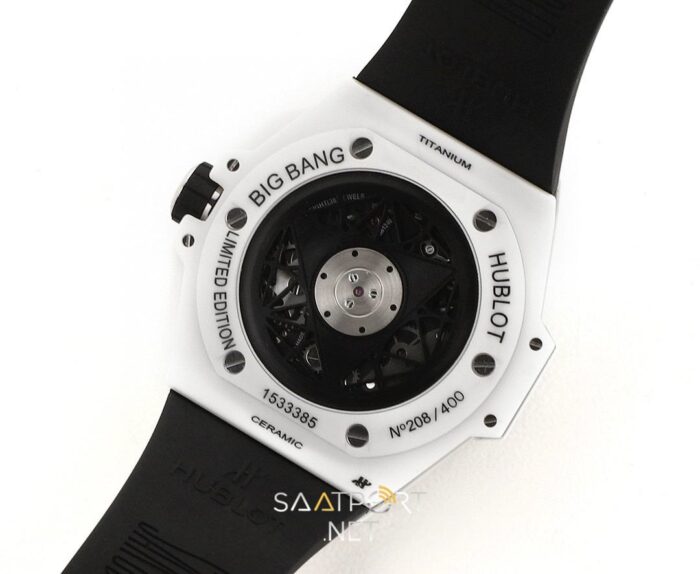 Hublot Big Bang Sang White II HUB1240 İskelet Kadran Super Clone ETA