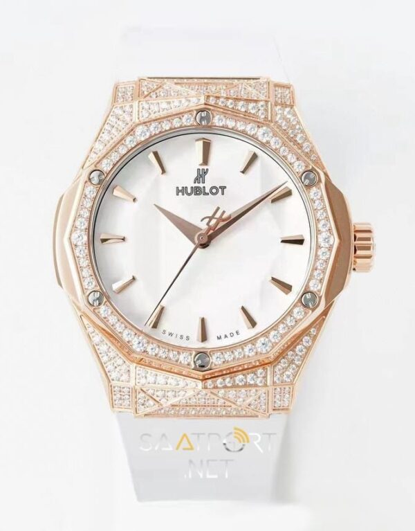 Hublot Classic Fusion Orlinski King Gold White 40 mm Super Clone ETA