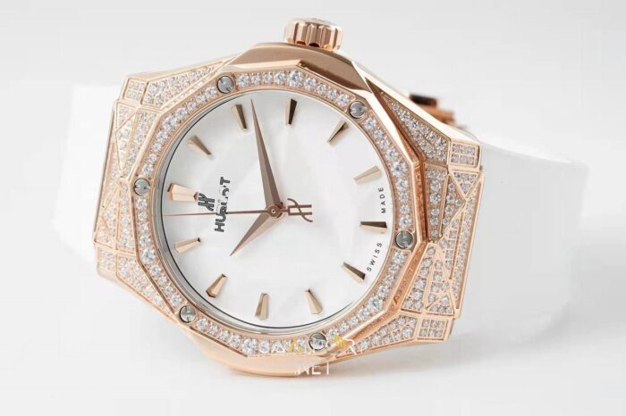 Hublot Classic Fusion Orlinski King Gold White 40 mm Super Clone ETA