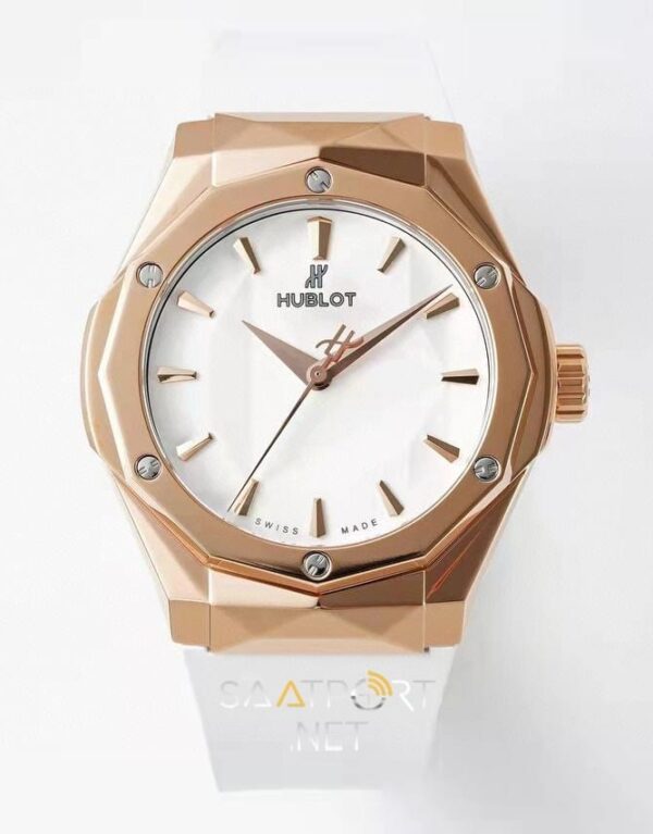 Hublot Classic Fusion Orlinski King Gold White 40 mm Super Clone ETA