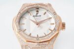 Hublot Classic Fusion Orlinski King Gold White 40 mm Super Clone ETA