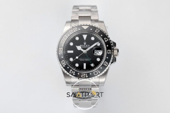 Rolex GMT Master II Bruce Wayne Oyster 126710GRNR Clean 3285 Super Clone ETA