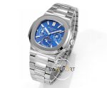 Patek Philippe Nautilus 57401G Blue Dial Perpetual Calendar Super Clone ETA