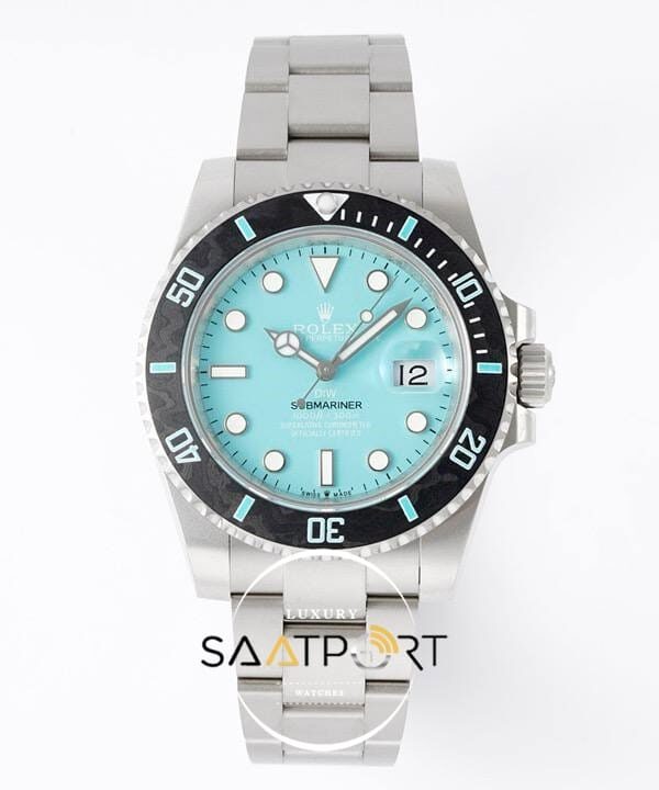 Rolex DiW Submariner Tiffany Blue 116610 Aquamarine 40mm 3235 Super Clone ETA