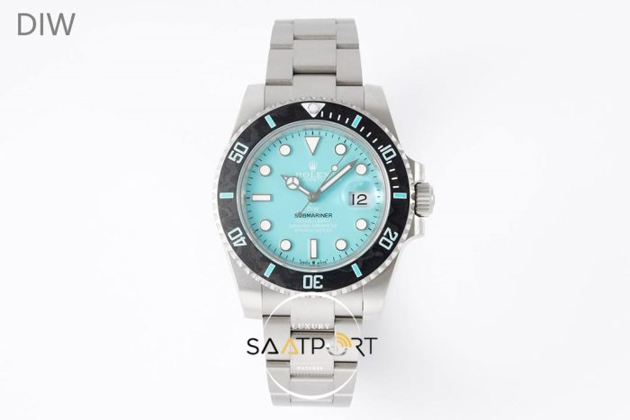 Rolex DiW Submariner Tiffany Blue 116610 Aquamarine 40mm 3235 Super Clone ETA