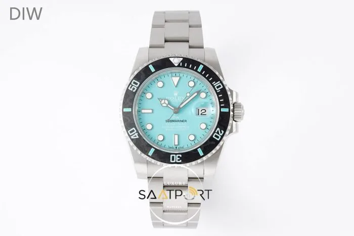 Rolex DiW Submariner Tiffany Blue 116610 Aquamarine 40mm 3235 Super Clone ETA