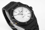 Audemars Piguet Royal Oak 15400 White Dial in DLC ETA