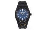 Audemars Piguet Royal Oak 15400ST Blue Dial in DLC ETA