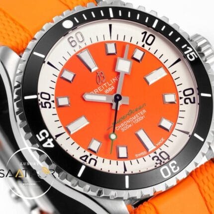 Breitling Superocean 42 Turuncu Kadran A173751A1O1S1 Otomatik ETA