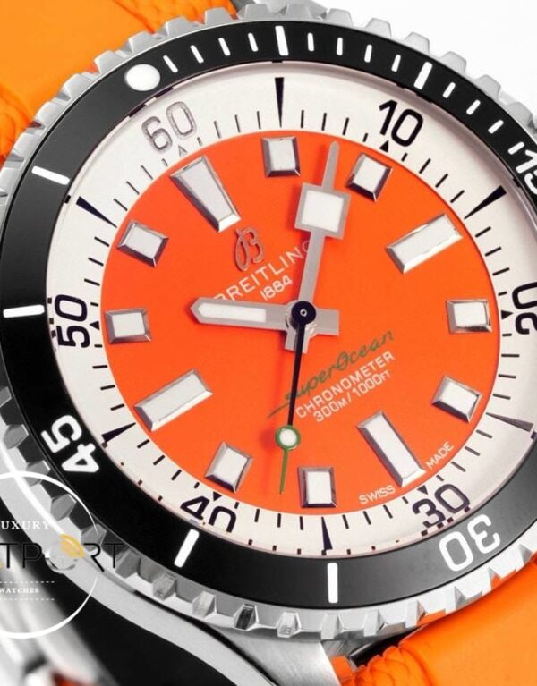 Breitling Superocean 42 Turuncu Kadran A173751A1O1S1 Otomatik ETA