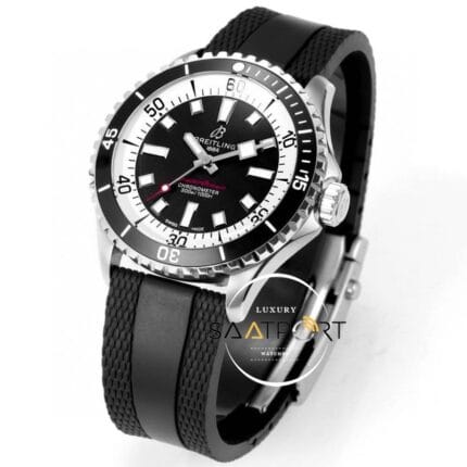Breitling Superocean A17375211B1S1 Automatic 42 Siyah Kadran ETA
