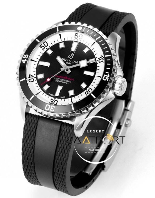 Breitling Superocean A17375211B1S1 Automatic 42 Siyah Kadran ETA