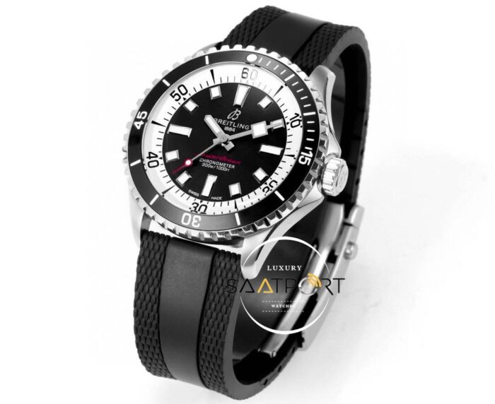 Breitling Superocean A17375211B1S1 Automatic 42 Siyah Kadran ETA