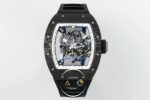 Richard Bubba Watson Americas Edition RM055 Beyaz İskelet Kadran Tourbillon Karbon Kasa ZF ETA