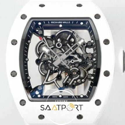 Richard Mille Bubba Watson RM055 Tourbillon Beyaz Karbon ZF ETA